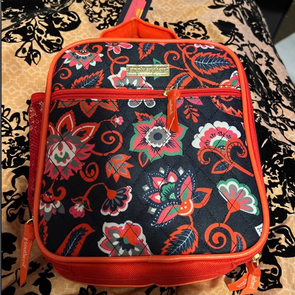 Simply southern floral lunch box